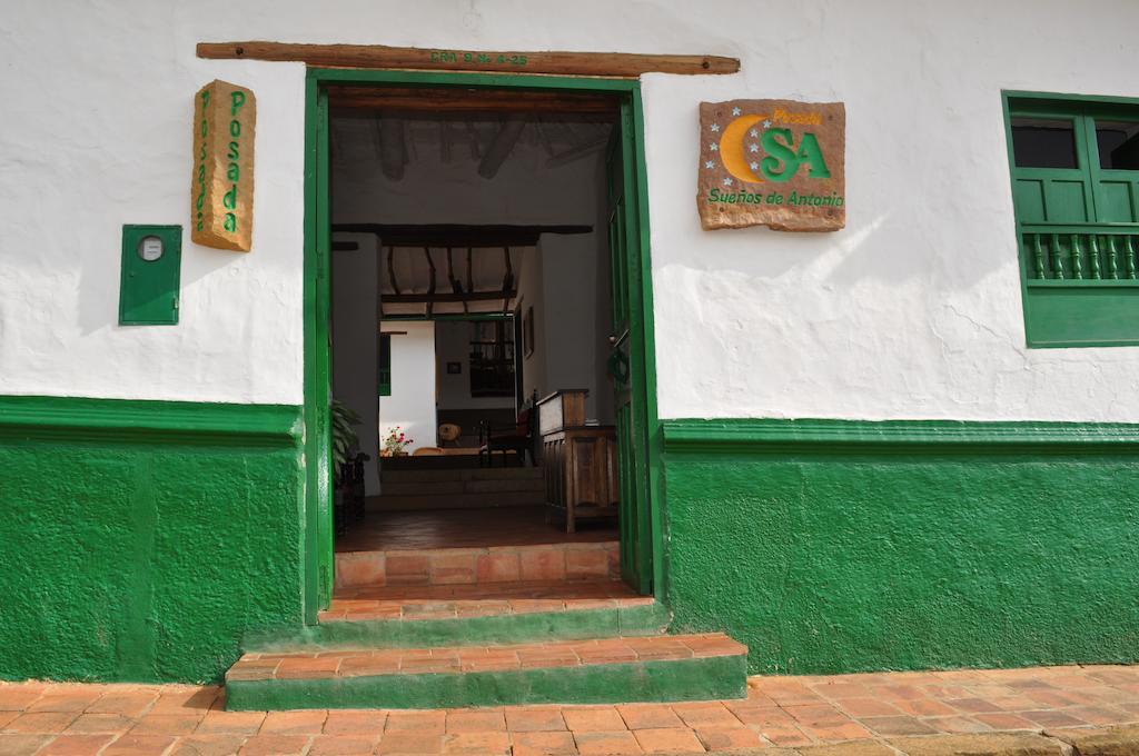 Posada Sueños de Antonio Barichara Exterior foto
